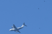 Morten 30 august 2024 - Airbus A400M Atlas over Høyenhall