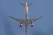Morten 8 februar 2024 - SAS Scandinavian Airlines over Høyenhall