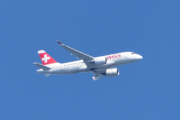 Morten 21 juli 2024 - Swiss International Air Lines over Høyenhall
