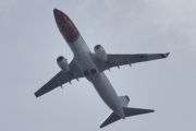 Morten 3 juli 2024 - LN-DYT over Høyenhall, det er Norwegian Air Shuttle AOC som kommer med sin Boeing 737-8JP fra 2011. Det nærmeste bilde er fra 28 mai 2022, men ble ganske bra