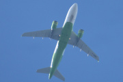 Morten 2 juni 2024 - F-HDRA over Høyenhall, det er Amelia International som kommer med sin Airbus A319-112 fra 2004