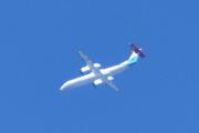 Morten 21 juni 2024 - Luxair over Høyenhall