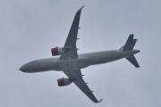 Morten 3 juni 2024 - EI-SIF over Høyenhall, det er SAS Connect som kommer med sin Airbus A320-251N fra 2018 og heter Turgesius Viking. Jeg har et bilde fra Hellerud den 15 september 2022, men den er ikke sitert. Turgeis var en vikingleder som virket på første halvdel av 800-tallet i Irland. Han er omtalt i Ulsterannalene i forbindelse med sin død i 845, og er en av de første norrøne vikingene som er omtalt med navn i irske annaler...
