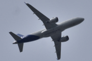 Morten 10 mai 2024 - SE-RUA over Høyenhall, det er SAS Scandinavian Airlines som kommer med sin Airbus A320-251N som er fra 2020 og heter Asfrid Viking. Nå har jeg sett deg to ganger i mai og den andre var 1 mai 2024