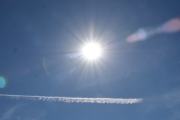 Morten 15 mai 2024 - Jetfly over Høyenhall, det er fint vær i dag. Jeg tok bilde av et jetfly 15 mai 2018 også