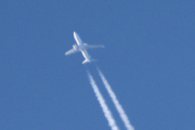 Morten 17 mars 2024 - Jetfly over Høyenhall, jeg tok bilde av et jetfly 17 mars 2018 også