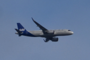 Morten 21 mars 2024 - SAS Scandinavian Airlines over Høyenhall
