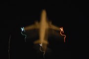 Morten 22 november 2024 - Stort fly over Høyenhall på kvelden, klokken er 17.30 og dem lander på Gardermoen om 10 minutter. Men hvem de er aner jeg ikke