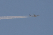 Morten 23 november 2024 - Jetfly over Høyenhall, klokken er 08.51 og den er for langt unna