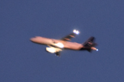 Morten 3 november 2024 - Lufthansa over Høyenhall på kvelden