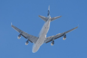 Morten 9 november 2024 - 4X-ICK over Høyenhall, her er jeg veldig usikker. Jeg tror det er Challenge Airlines IL som er ute med sin store Boeing 747-412F fra 1994. Dem fikk flyet i februar 2024, og den har jeg ikke tatt bilde av før