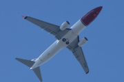 Morten 1 september 2024 - LN-NIP over Høyenhall, det er Norwegian Air Shuttle AOC som kommer med sin Boeing 737-86N fra 2013 og heter Gidsken Jakobsen. Denne så jeg 19 november 2022, 1 januar 2023, 27 februar 2023, 4 april 2023, 26 mai 2023, 1 juni 2023, 6 juli 2023, 13 september 2023, 2 og 3 mai 2024, 28 juli 2024 og 12 august 2024