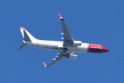 Morten 1 september 2024 - SE-RPE over Høyenhall, det er Norwegian Air Sweden AOC som kommer med sin Boeing 737-8JP fra 2016. Denne så jeg 15 juli 2021, 3 desember 2021, 13 september 2023, 8 mars 2024 og 22 april 2024