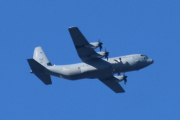 Morten 26 september 2024 - Super Hercules over Høyenhall, det er Royal Norwegian Air Force Luftforsvaret som er ute med sin Lockheed Martin C-130J-30 Super Hercules nr. 5601 som heter Frigg