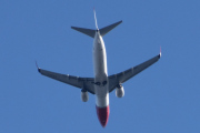 Morten Langfredag 18 april 2025 - LN-DYY over Høyenhall, det er Norwegian Air Shuttle AOC som kommer med sin Boeing 737-8JP som er fra 2012. Jeg har ikke tatt bilde av dem i påsken før, og jeg regner med at du snart får en ny helt på halen. God påske