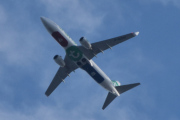 Morten 24 april 2025 - F-GZHU over Høyenhall, det er Transavia France som kommer med sin Boeing 737-8K2 fra 2015