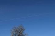 Morten 26 april 2025 - Jetfly over Høyenhall, jeg har faktisk ikke sett et jetfly 26 april før