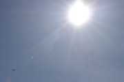 Morten 30 april 2025 - D-AIBI over Høyenhall, det er Lufthansa som kommer med sin Airbus A319-112 fra 2012 og heter Frankenthal (Pfalz). Her fikk vi med solen også