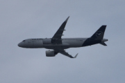 Morten 30 april 2025 - Lufthansa over Høyenhall, klokken er 12.02 og dem er på vei til Gardermoen. Jeg har ikke sett Lufthansa den 30 april før, bortsett fra i dag