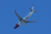 Morten 17 august 2025 - SE-RPJ over Høyenhall, klokken er 18.23 og det er Norwegian Air Sweden AOC som kommer med sin Boeing 737-8JP fra 2016 og helten heter Karin Larsson. Den så jeg klokken 12.25 også, og har vært inne og korrigert