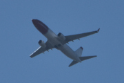 Morten 12 august 2025 - LN-ENL over Høyenhall, klokken er 12.42 og det er Norwegian Air Shuttle AOC som kommer med sin Boeing 737-8JP som er fra 2016. Holder du retningen og støyer litt nå, så kan vi få det til