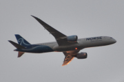 Morten 19 august 2025 - Norse Atlantic Airways over Høyenhall, klokken er 20.46 og vi får med kveldsolen. Jeg så en den 31 august 2022 og 31 august 2024, kanskje du er en av dem. God natt :-)