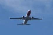 Morten 24 august 2025- LN-ENR over Høyenhall, klokken er 13.14 og det er Norwegian Air Shuttle AOC som kommer med sin Boeing 737-8JP fra januar 2018 og helten på halen heter Jan Baalsrud