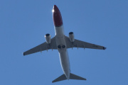 Morten 25 august 2025 - LN-NIO over Høyenhall, klokken er 12.43 og det er Norwegian Air Shuttle AOC som kommer med sin Boeing 737-81M fra 2008 og har UNICEF malt på halen. Har mange bilder av den der, vil nevne 31 august 2022 og den kom til Norwegian i mars 2022. Men jeg så den 10 og 31 august 2023 også