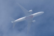 Morten 6 august 2025 - A6-EFS over Høyenhall, den har jeg ikke tatt bilde av før. Jeg har faktisk ikke tatt bilde av Emirates i august før