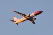 Morten 22 desember 2025 - Norwegian over Høyenhall, klokken er 14.57 og dem skal lande på Gardermoen. Jeg ser at den har en helt på halen, men hvem? Jeg har noen bilder fra 22 desember 2023, men det er ingen av dem