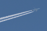 Morten 24 desember 2025 - Lufthansa over Høyenhall