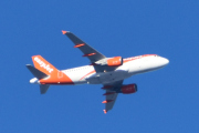Morten 10 februar 2025 - easyJet over Høyenhall