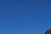 Morten 13 februar 2025 - SAS og jetfly møtes over Høyenhall