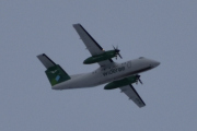 Morten 22 januar 2025 - LN-WIJ over Høyenhall, det er Widerøe som kommer med sin De Havilland Canada DHC-8-103B Dash 8 fra 1994 og heter Hammerfest. Den har jeg ikke tatt bilde av så her må vi sitere. Hammerfest er en kommune og en by i Finnmark og var i over 200 år fram til 1996 ansett som verdens nordligste...