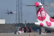 Morten 10 juli 2025 - SE-RTV lander på Gardermoen flyplass, klokken er 10.29 og jeg skal gjøre så godt jeg kan
