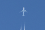 Morten 11 juli 2025 - Jetfly over Høyenhall, jeg har heller ikke tatt bilde av et jetfly 11 juli før