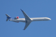 Morten 18 juli 2025 - EI-FPR over Høyenhall, klokken er 06.46 og det er SAS Scandinavian Airlines som kommer med sin Bombardier CRJ-900LR fra september 2017 og heter Ragnvi Viking. Vi kan jo nevne at operatør er CityJet