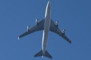 Morten 19 juli 2025 - 4X-ICA over Høyenhall, klokken er 11.03 og det er Challenge Airlines IL som kommer med sin Boeing 747-4EVERF fra 2007. Dem fikk flyet i juni 2022 og jeg tok et bilde 20 september 2022 av dem sammen med månen