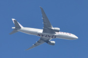 Morten 23 juli 2025 - A7-BFY over Høyenhall, klokken er 11.14 og det er Qatar Airways Cargo som kommer med sin Boeing 777-F fra juni 2021. Jeg har to bilder av denne, det er 2 juli 2021 og 1 mai 2024