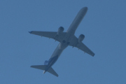 Morten 24 juli 2025 - SE-RSM over Høyenhall, klokken er 16.38 og jeg tror det er SAS Link som kommer med sin Embraer ERJ-195LR fra 2008 og som heter Kvaser Viking. Den har jeg sett noen ganger i juli, den 10 og 17  juli 2025