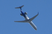 Morten 28 juli 2025 - SAS Scandinavian Airlines over Høyenhall, klokken er 14.12 og dem kommer med sin Bombardier eller Mitsubishi som noen kaller det. Litt rart syns jeg. En Renault er og blir en Renault, og kan aldri bli en Simca eller Dacia