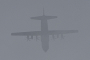 Morten 29 juli 2025 - Super Hercules over Høyenhall, men nå forsvinner dem i skyene på vei opp til Gardermoen flyplass
