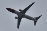 Morten 3 juli 2025 - SE-RPH over Høyenhall, klokken er 18.07 og det er Norwegian Air Sweden AOC som kommer med sin Boeing 737-8JP fra 2016. Den så jeg 12 juli 2020 også og skal ha helten Fredrika Bremer på halen
