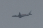 Morten 31 juli 2025 - EI-EIB over Høyenhall, klokken er 13.56 og det må være ITA Airways med sin Airbus A320-216 fra 2010. Jeg så den 7, 14 og 20 mai 2025. Den er malt i "Born in 2021" farger