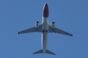 Morten 8 juli 2025 - LN-NHA over Høyenhall, klokken er 13.12 og det er Norwegian Air Shuttle AOC som kommer med sin Boeing 737-8JP fra 2014. Her kan vi finne noen juli bilder. Den 9 og 14 juli 2022 og 31 juli 2024