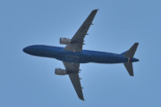 Morten 11 juni 2025 - EI-DTN over Høyenhall, dem kommer med sin Airbus A320-216 fra 2010 og som heter Fausto Coppi. Jeg har kun ett bilde av den og det var 6 april 2025, og da skrev jeg at jeg har bare ett bilde av  ITA Airways før og det var 1 juni 2024
