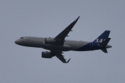 Morten 14 mai 2025 - SE-RUC over Høyenhall, klokken er 07.25 og jeg tror det er SAS Scandinavian Airlines med sin Airbus A320-251N som er fra 2020 og heter Drott Viking. Når vi nå er inne på Gardermoen så så jeg den der 13 september 2024