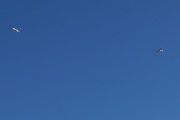 Morten 15 mai 2025 - D-AIWK over Høyenhall, klokken er 18.11 og Lufthansa får følge av Oslo Flyveklubb sin Diamond DA-40NG som heter Mike fra 2015. Jeg må tilbake til 12 oktober 2023 og 11 og 19 juni 2024, men det var med SAS