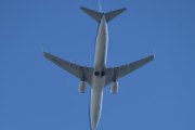 Morten 15 mai 2025 - PH-BXD over Høyenhall, det er KLM Royal Dutch Airlines som kommer med sin Boeing 737-8K2 fra 1999 og heter Arend / Eagle. Den har jeg kun sett en gang før og det var 2 august 2024