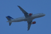 Morten 15 mai 2025 - SAS Scandinavian Airlines over Høyenhall